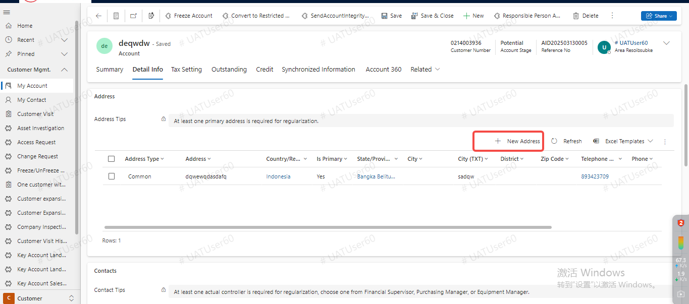 Customer | My CRM Help